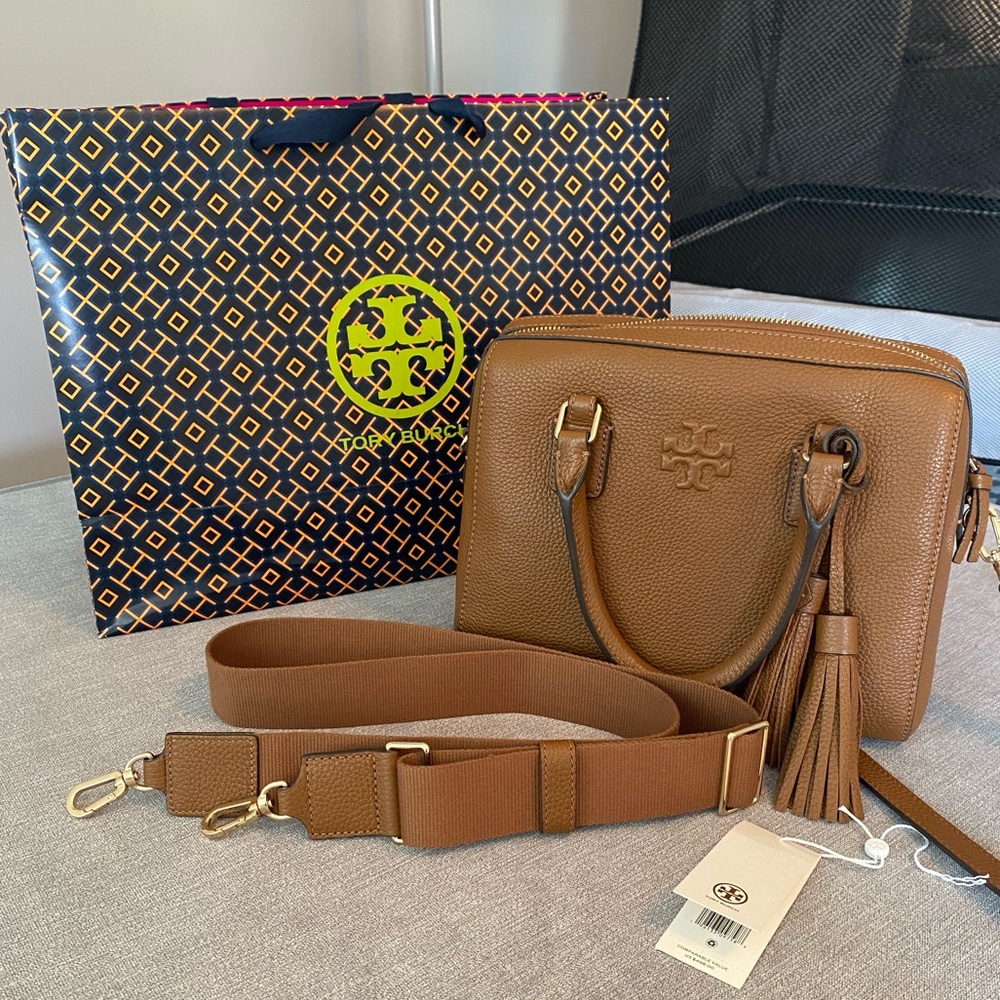 Tory Burch Crossbody-Thea Web Satchel